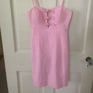 Lilly Pulitzer Pink Bow Dress